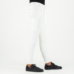 Euro-Star Gabriel Competition Grip Connect Full Rijbroek Wit Euro-Star Gabriel Competition Grip Connect Full Rijbroek Wit