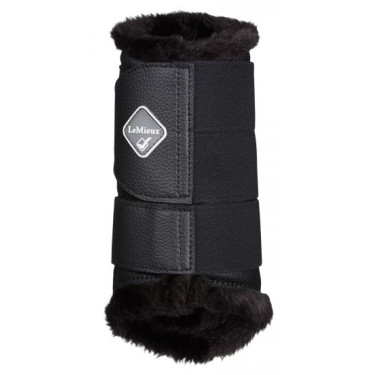 Lemieux beenkappen comfort bont Zwart