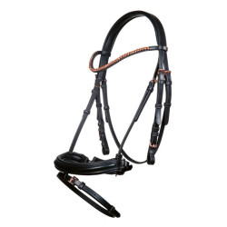 Hoofdstel Rosegold Glamour Style HKM