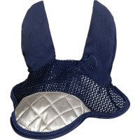 Vliegennetje Golden Queen Style HKM Donkerblauw / goudkleurig