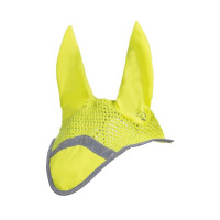 Reflecterende vliegenmuts HKM Fluogeel