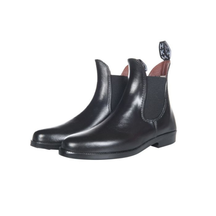 Rubber Jodhpur Soft laarzen met HKM inzetstuk
