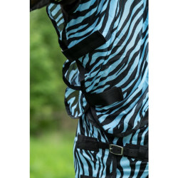 Zebra Aqua vliegenkleed HKM Zebra Aqua vliegenkleed HKM