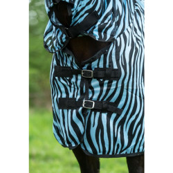 Zebra Aqua vliegenkleed HKM Zebra Aqua vliegenkleed HKM