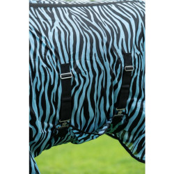 Zebra Aqua vliegenkleed HKM Zebra Aqua vliegenkleed HKM