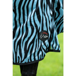 Zebra Aqua vliegenkleed HKM Zebra Aqua vliegenkleed HKM