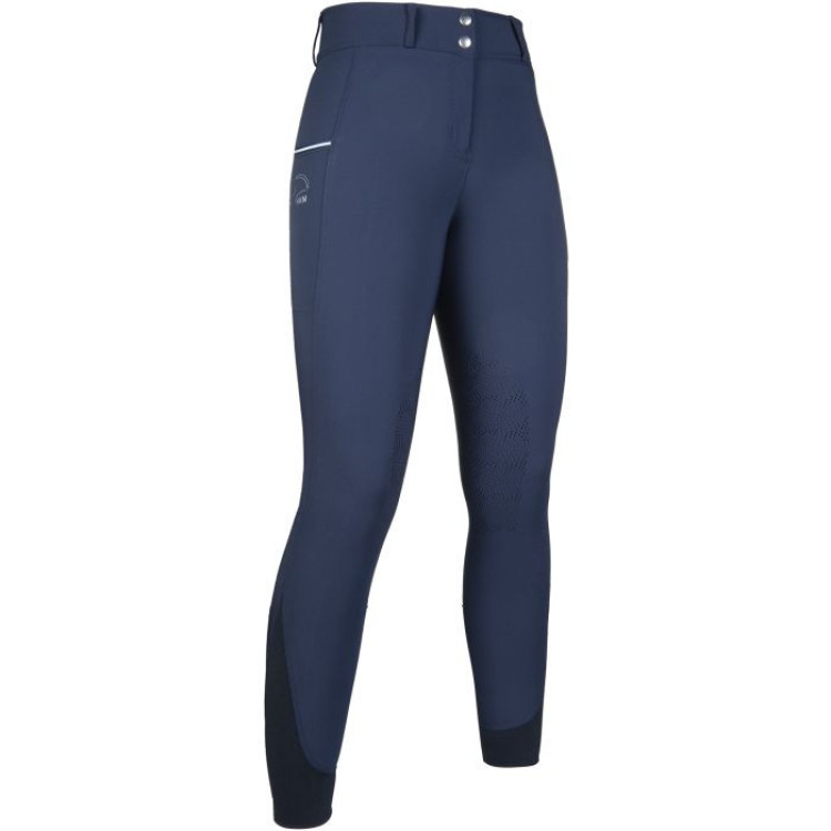 Comfort Flo Style broek met siliconen kniestukken HKM Comfort Flo Style broek met siliconen kniestukken HKM