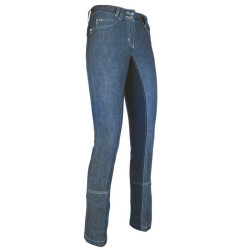 Jodhpurbroek Miss Blink volledig zitvlak Alos HKM Blauw jeans / donkerblauw Jodhpurbroek Miss Blink volledig zitvlak Alos HKM Blauw jeans / donkerblauw