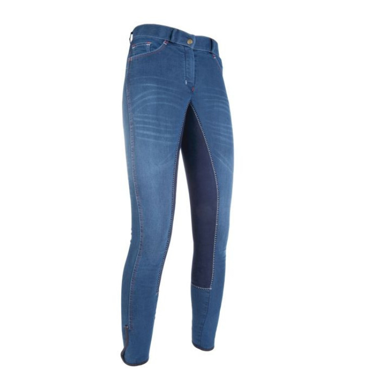 Zomerdenimbroek 3/4 Alos HKM Zomerdenimbroek 3/4 Alos HKM
