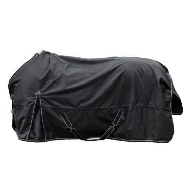 Premium deken voor buiten HKM 1680D 200g gladde voering Zwart