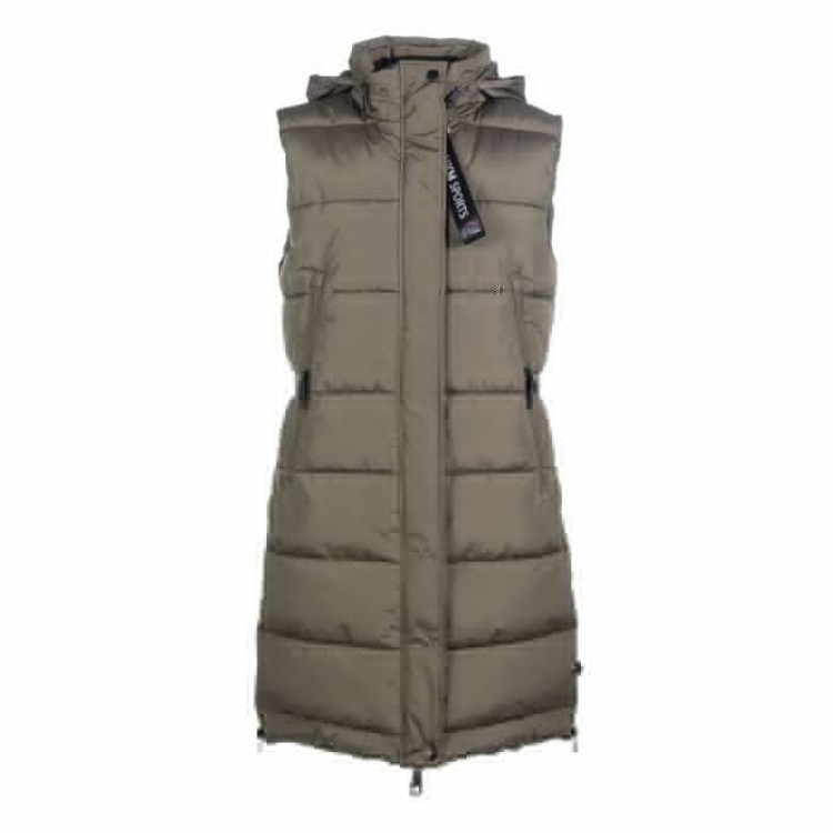 Lange mouwloze donsjas Misty HKM