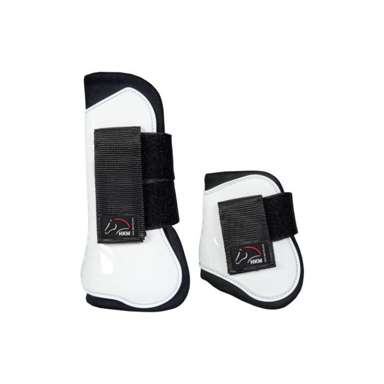 Gamaschen und Sprungglocken Genua set van 4 HKM Gamaschen und Sprungglocken Genua set van 4 HKM