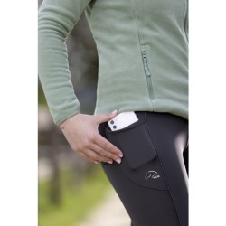 Legging Alice volledig siliconen zitvlak HKM Donkergroen Legging Alice volledig siliconen zitvlak HKM Donkergroen