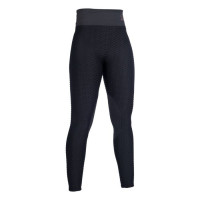 Legging Edinburgh Shape siliconen kniestukken HKM Zwart