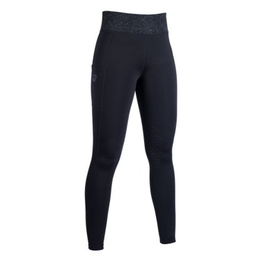 Legging Lavender Bay met siliconen grip HKM Zwart