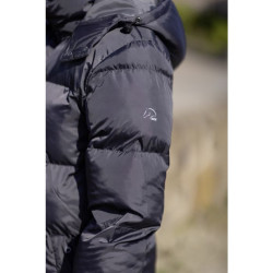 Preston lange mantel HKM Donkergrijs