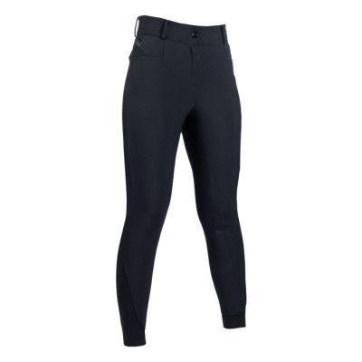 Verwarmde broek Keep Warm Style 1/1 in silic. HKM Zwart