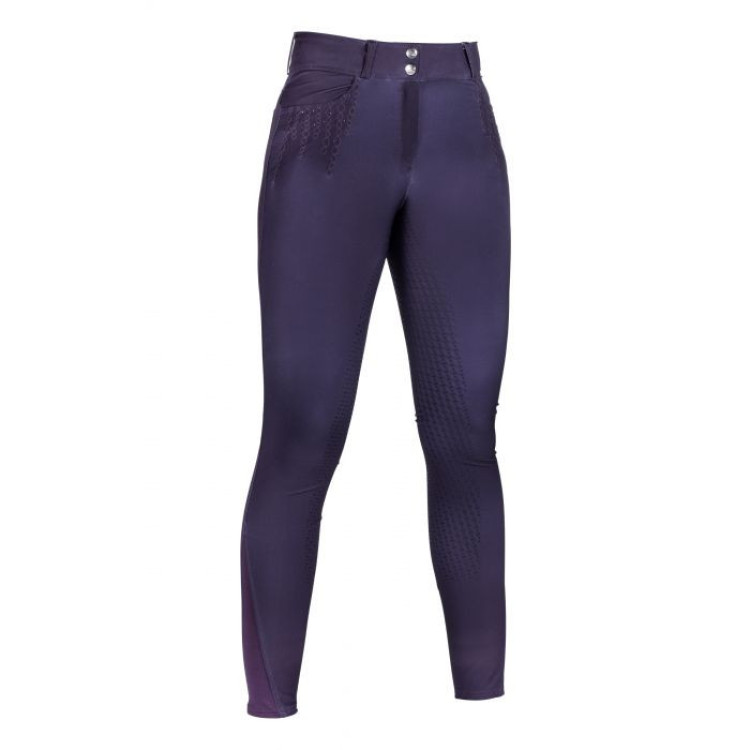 Broek Lavender Bay met volledig siliconen zitvlak HKM Broek Lavender Bay met volledig siliconen zitvlak HKM