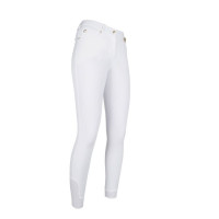 Broek LG Basic met volledig siliconen zitvlak HKM Wit