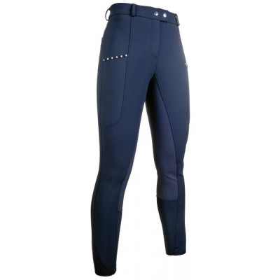 Pantalon Monaco fond intégral en silicone HKM Bleu foncé
