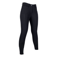 Rosewood broek met volledige siliconen zit HKM Zwart