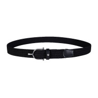 Elastische riem Ann HKM Zwart / zilverkleurig Elastische riem Ann HKM Zwart / zilverkleurig