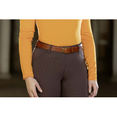 Leren riem Beth HKM Brandy Bruin Leren riem Beth HKM Brandy Bruin