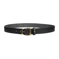 Leren riem Beth HKM Zwart Leren riem Beth HKM Zwart