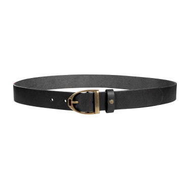 Leren riem Beth HKM Zwart Leren riem Beth HKM Zwart