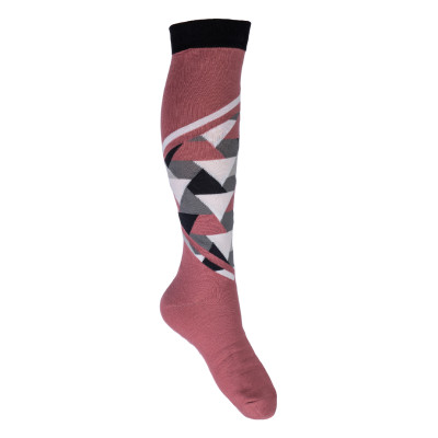 Chaussettes Barcelona HKM Rouge / noir