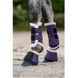 Comfort Premium Vacht HKM Bells Donker lila Violet