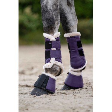 Comfort Premium Vacht HKM Bells Donker lila Violet