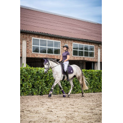 Comfort Premium Vacht HKM Bells Donker lila Violet