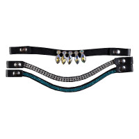 Frontale Hobby Horsing set van 3 HKM Blauw / zilverkleurig
