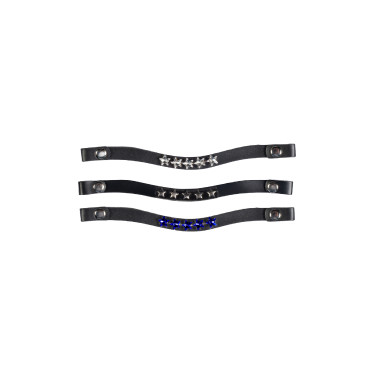Frontale Hobby Horsing set van 3 HKM Marineblauw sterren