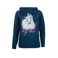 Hoody Paardengeest HKM Donkerblauw