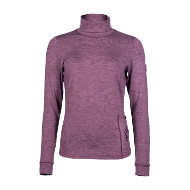 T-shirt lange mouwen coltrui Arctic Bay HKM T-shirt lange mouwen coltrui Arctic Bay HKM