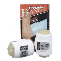 Combi-bandages Acavallo gel en elastiek Zwart