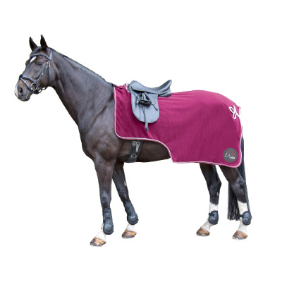 Couvre reins polaire HKM Rouge foncé