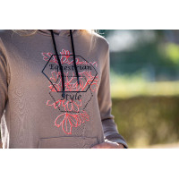 Hoody Savona Stijl HKM Taupe Bruin Hoody Savona Stijl HKM Taupe Bruin