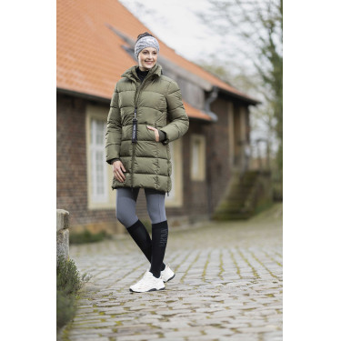 Lange 2-in-1 donsjas Dakota HKM Kaki Groen