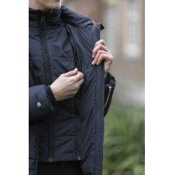 Lange 2-in-1 donsjas Dakota HKM Zwart