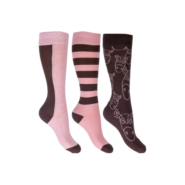 Kindersokken Houston HKM set van 3