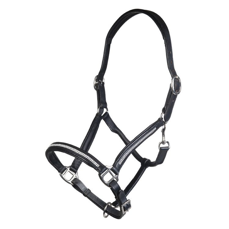 Lederen halster Diamond HKM