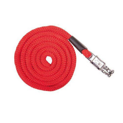 Longe Aachen met paniekhaak HKM Rood