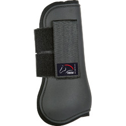 HKM Premium peesbeschermers voorbenen HKM Zwart / zwart