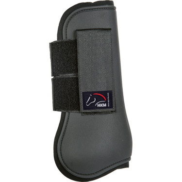 HKM Premium peesbeschermers voorbenen HKM Zwart / zwart