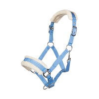 Halster Bischofshofen voering Teddy HKM Lichtblauw