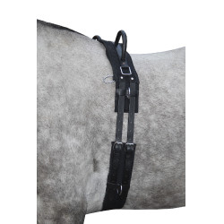 Canvas longeersingel met handvat HKM