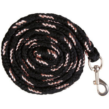 Longe Rosegold met musketonhaak HKM Longe Rosegold met musketonhaak HKM